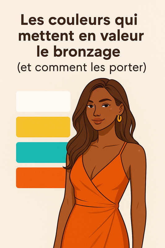 Les couleurs qui mettent en valeur le bronzage (et comment les porter)
