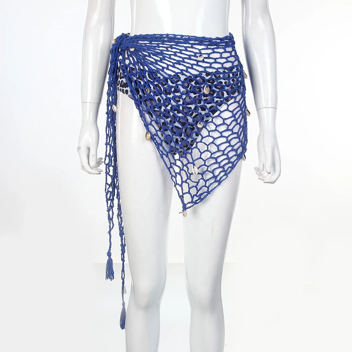 Châle crochet Naïka taille unique, paréo léger West Indies Fashion