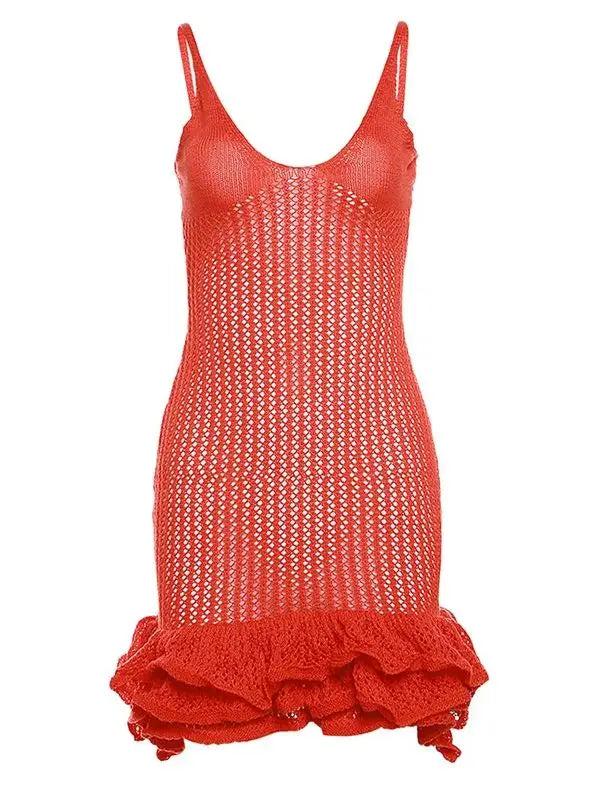 Mini robe crochet – Ruffles & Attitude