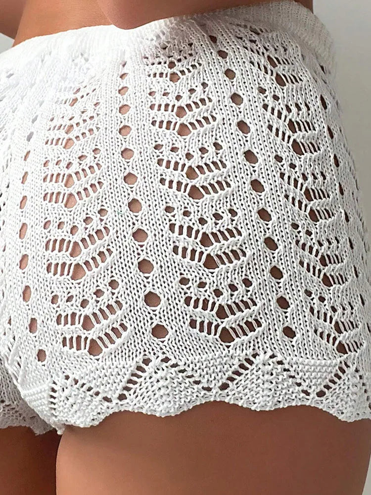 Short Bikini en Crochet – White Sand Mood