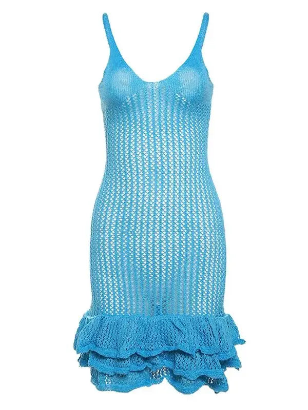 Mini robe crochet – Ruffles & Attitude
