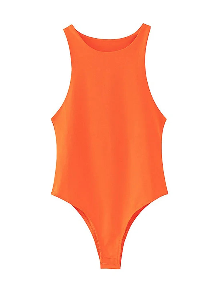 Combishort Lya – Body ajusté sans manches