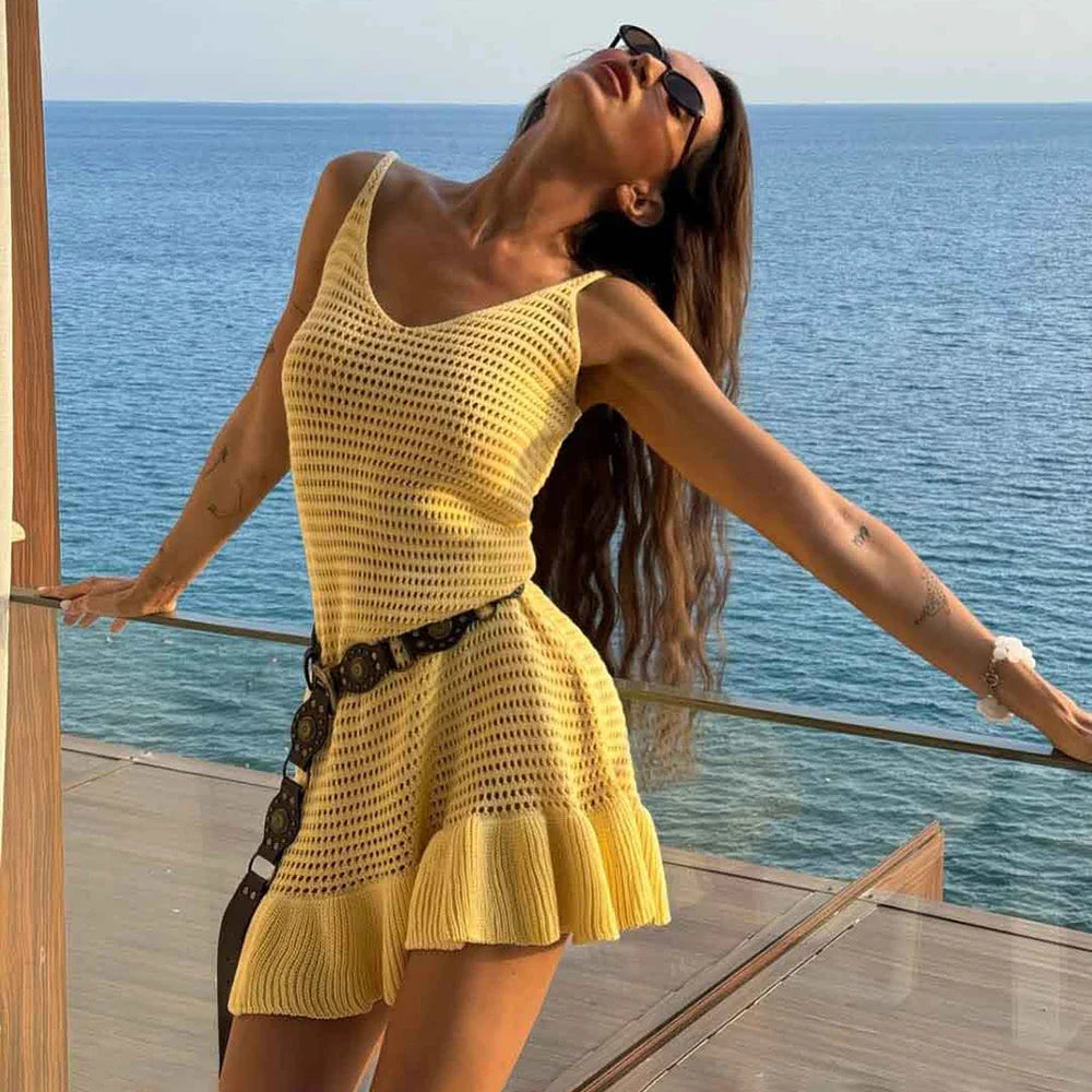 Look de plage crochet West Indies Fashion