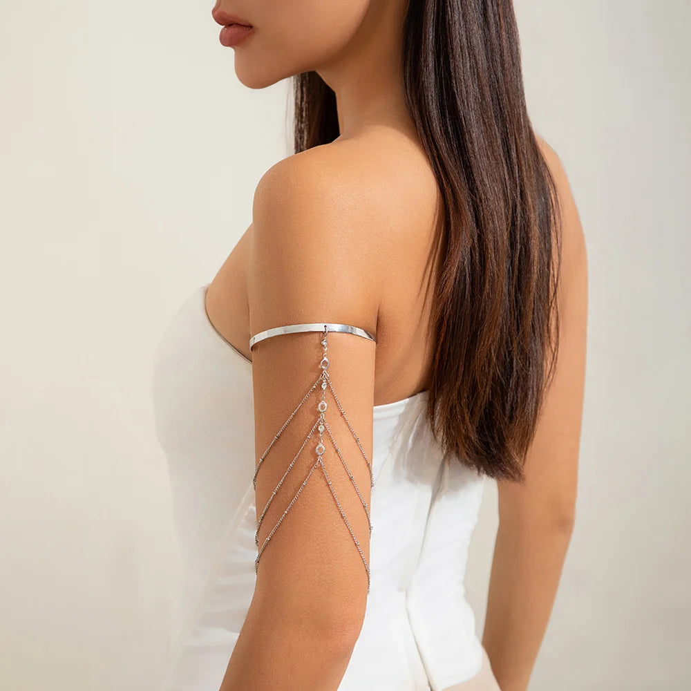 bijou de bras argent