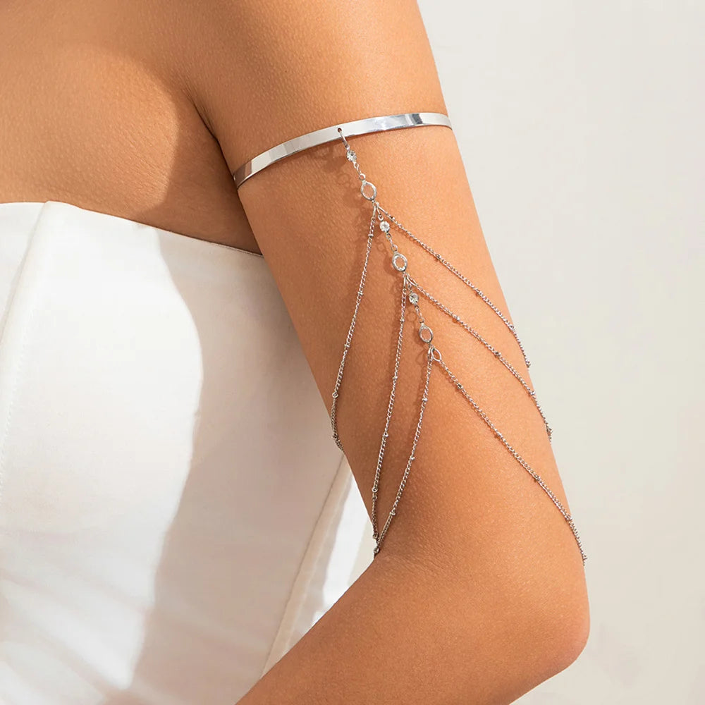 bijou de bras argent