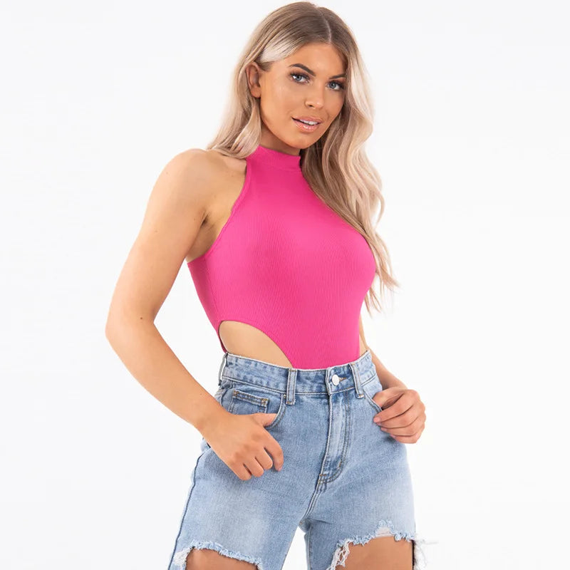 Combishort Néra – Body dos nu coloré
