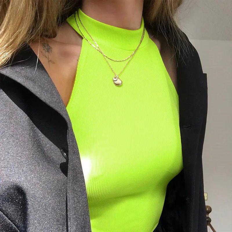 Combishort Néra – Body dos nu coloré