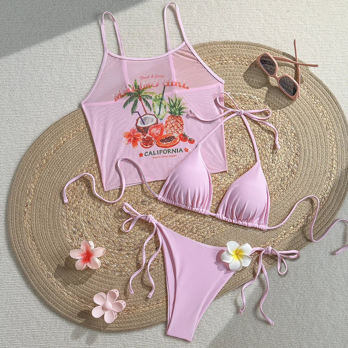 Ensemble de bain 3 pièces Tropic Mood