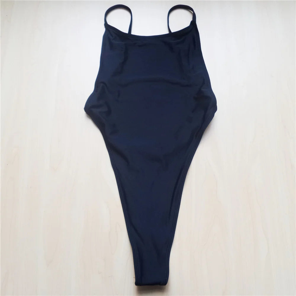 Maillot Naya – Monokini minimaliste échancré