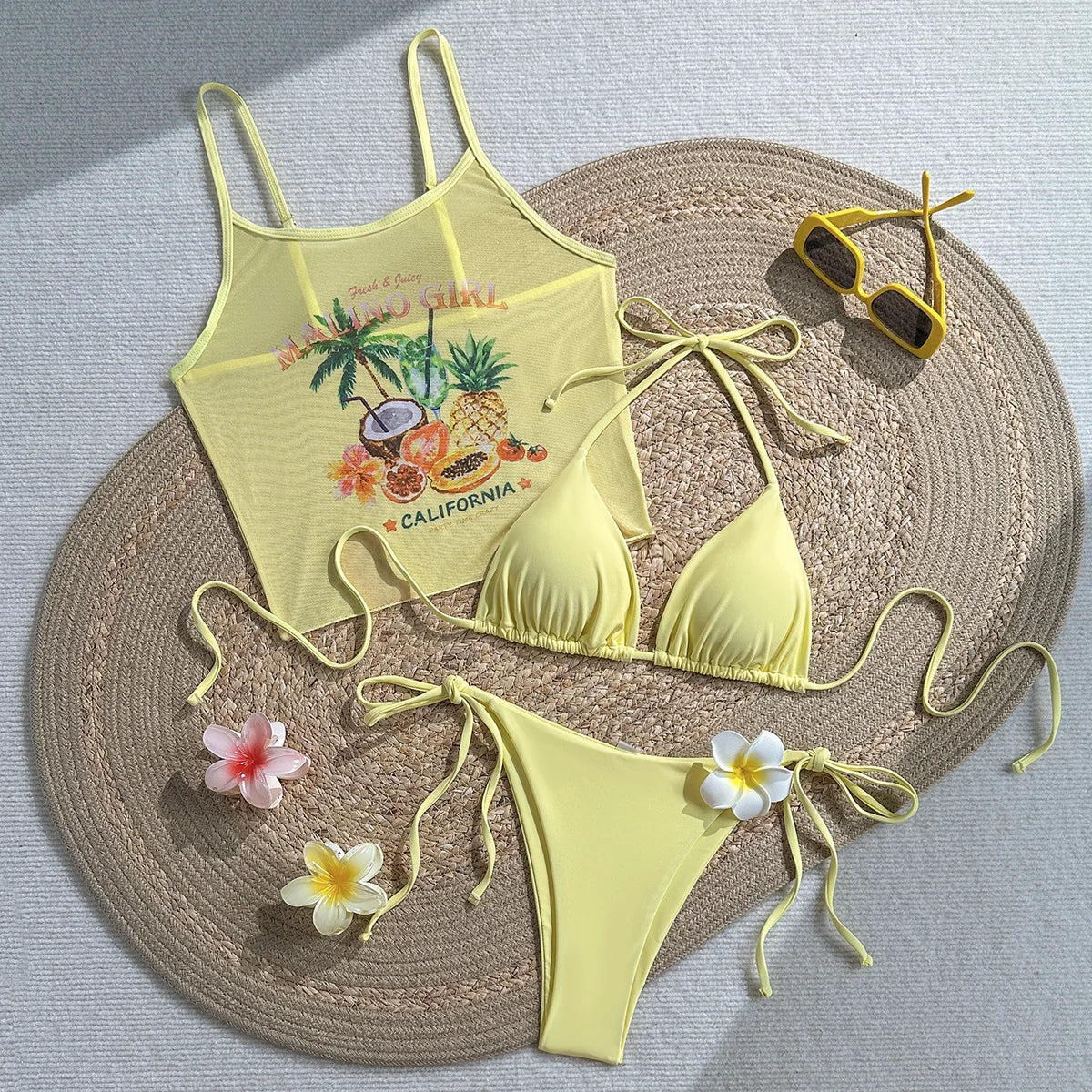 Ensemble de bain 3 pièces Tropic Mood