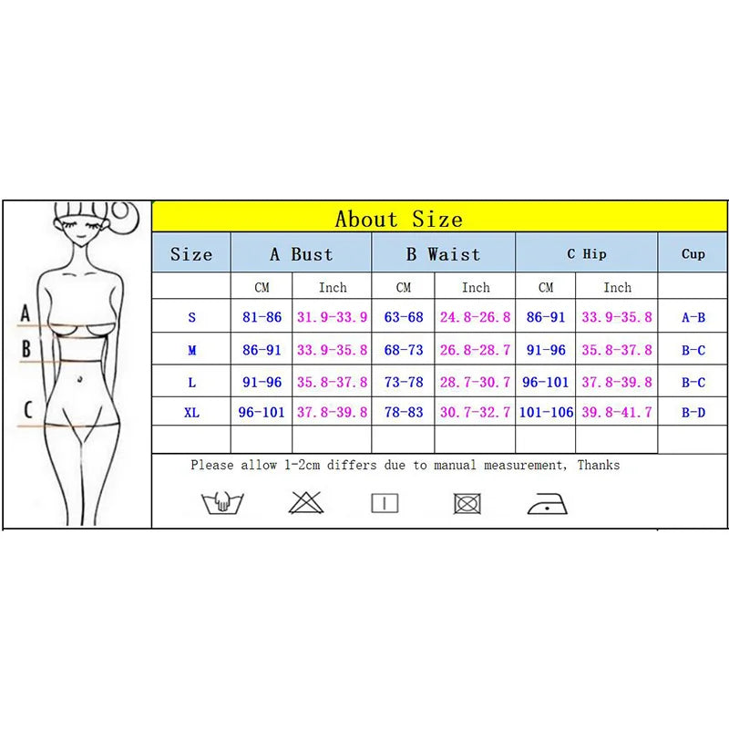 Ensemble bikini Selena – 3 pièces avec jupe