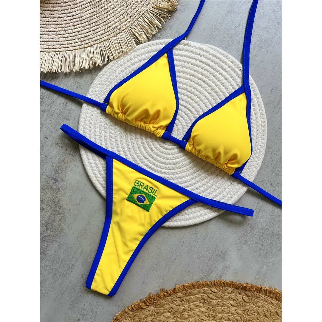 Bikini String Brésilien Copacabana – Sexy, iconique, vibrant