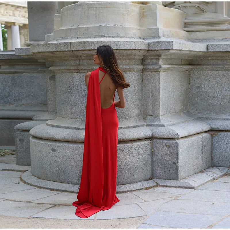 Robe Élégance Drapée – Collection Prestige