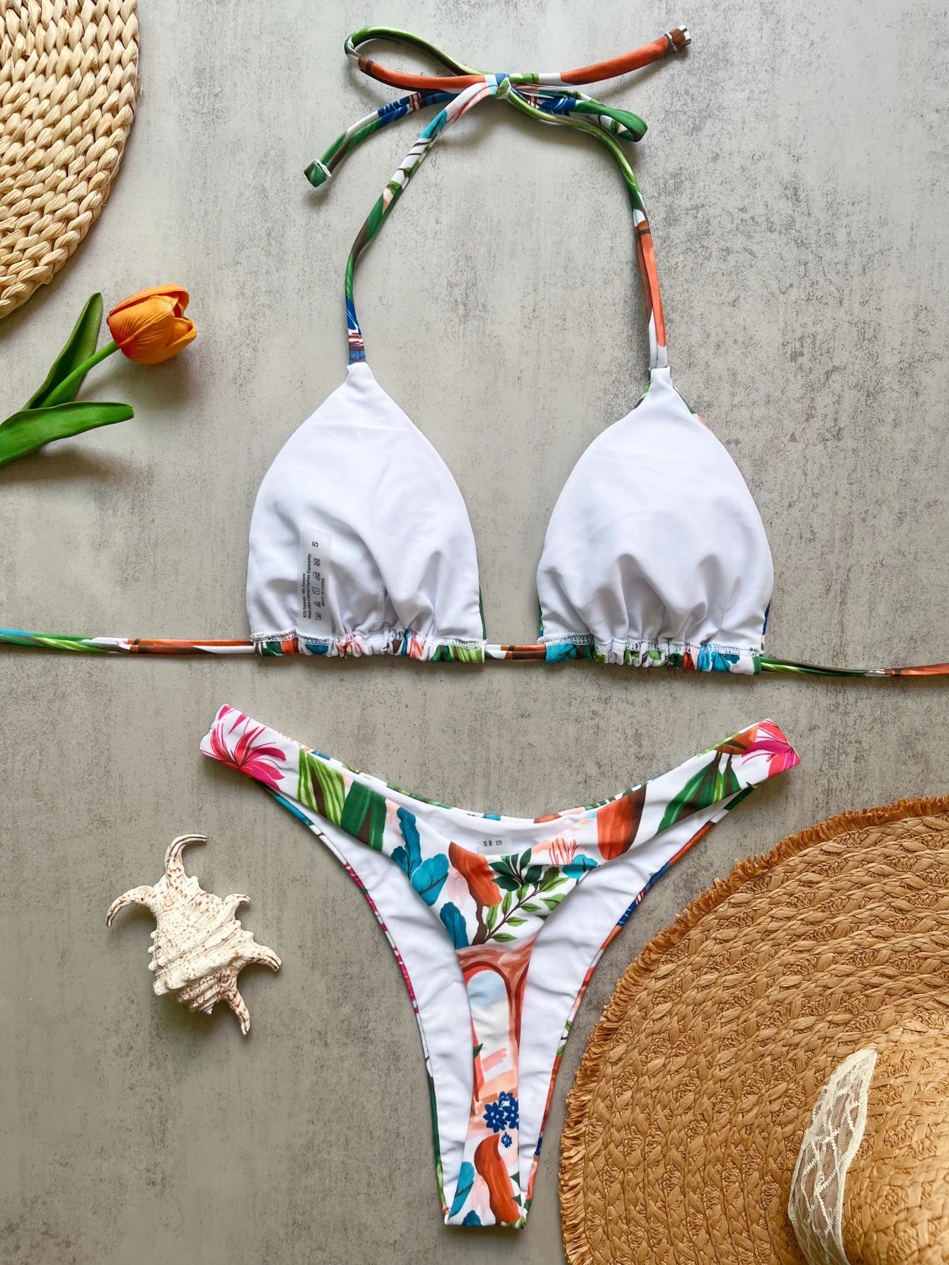 Bikini Isla – Bikini brésilien imprimé tropical