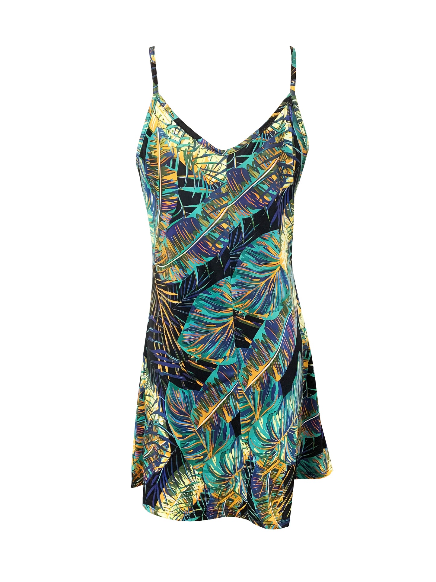 Robe Tropicale Isla – Robe courte imprimée vacances