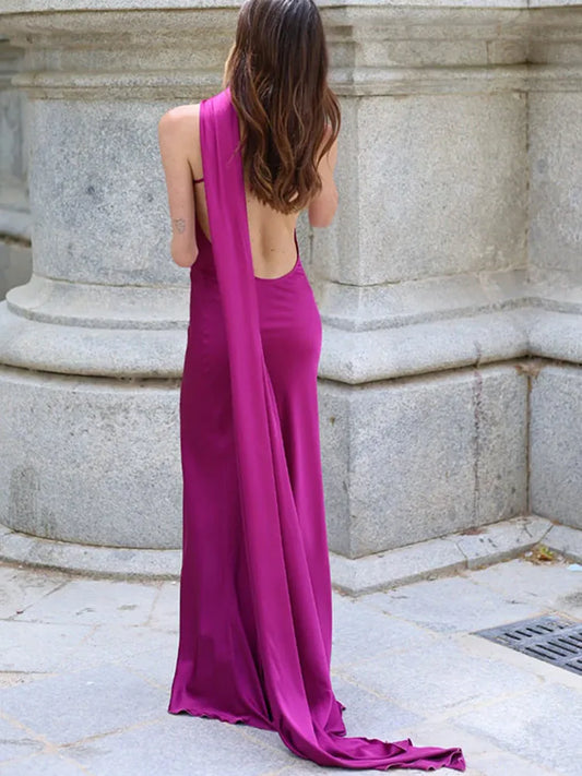 Robe Élégance Drapée – Collection Prestige