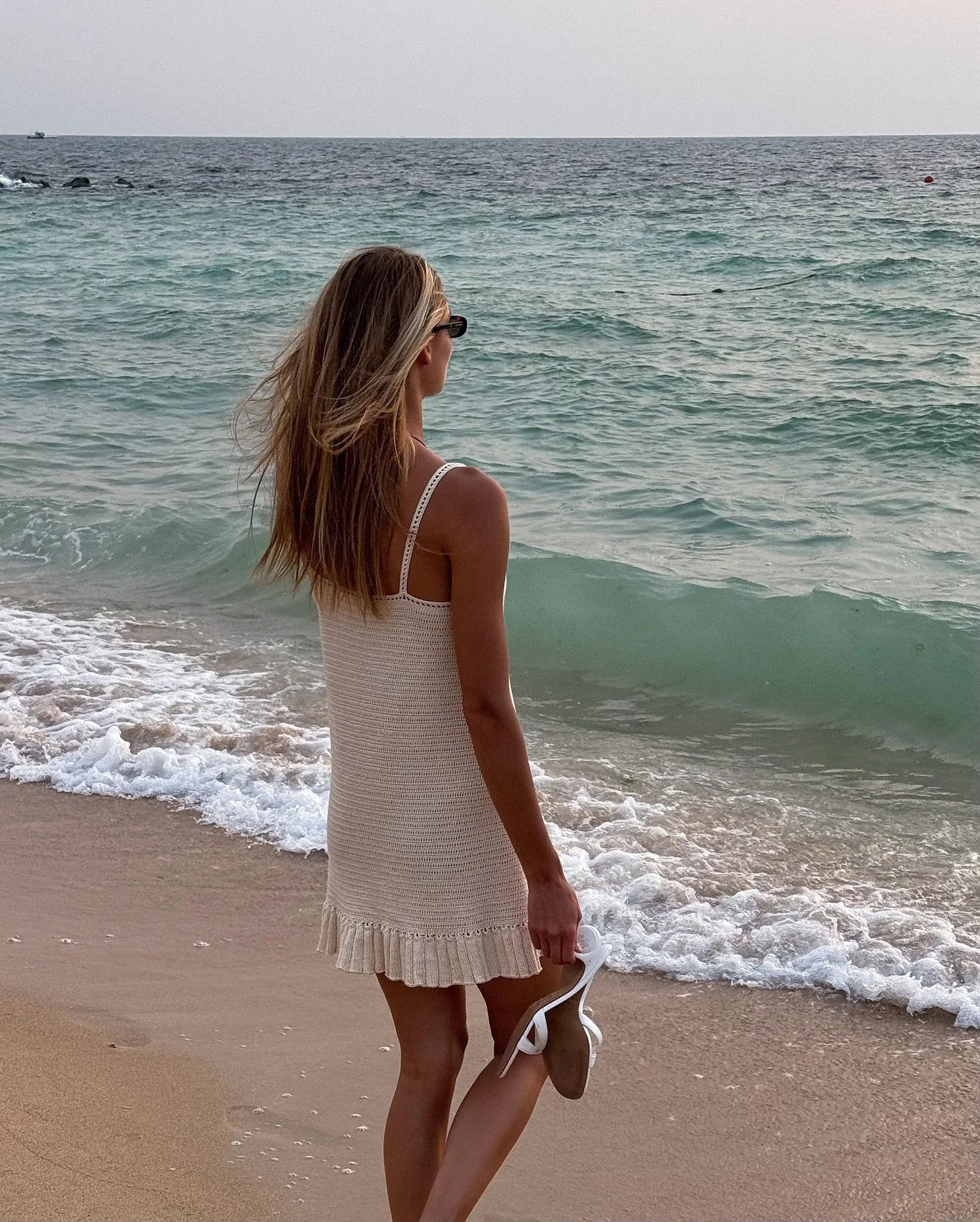 Robe longue en coton “Rainbow Chill”