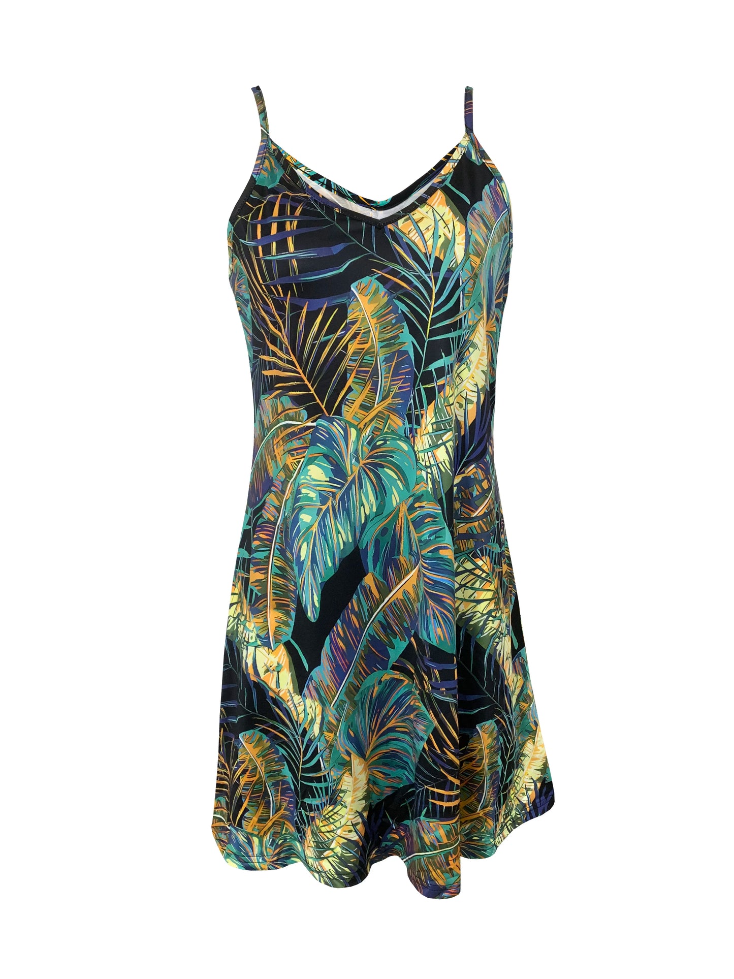 Robe Tropicale Isla – Robe courte imprimée vacances