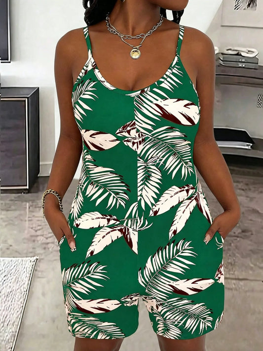 Combishort Maëva – Imprimé tropical