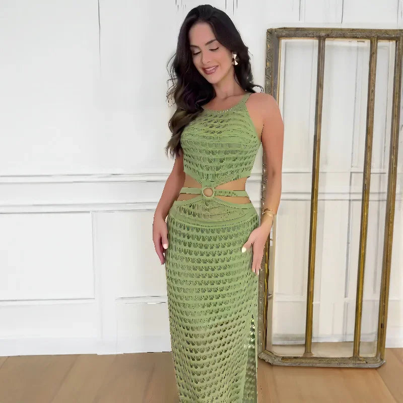 Robe Calypso – Élégance Crochetée