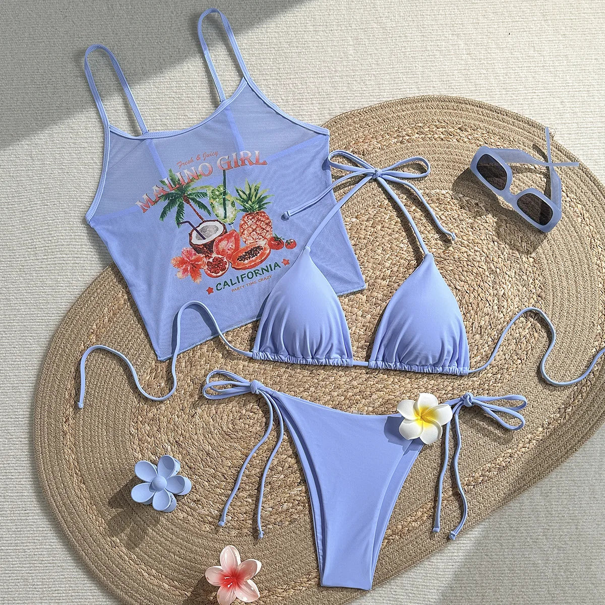 Ensemble de bain 3 pièces Tropic Mood